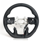 Black Full Leather Heated Steering Wheel for Ram 1500 & TRX 2019-2024