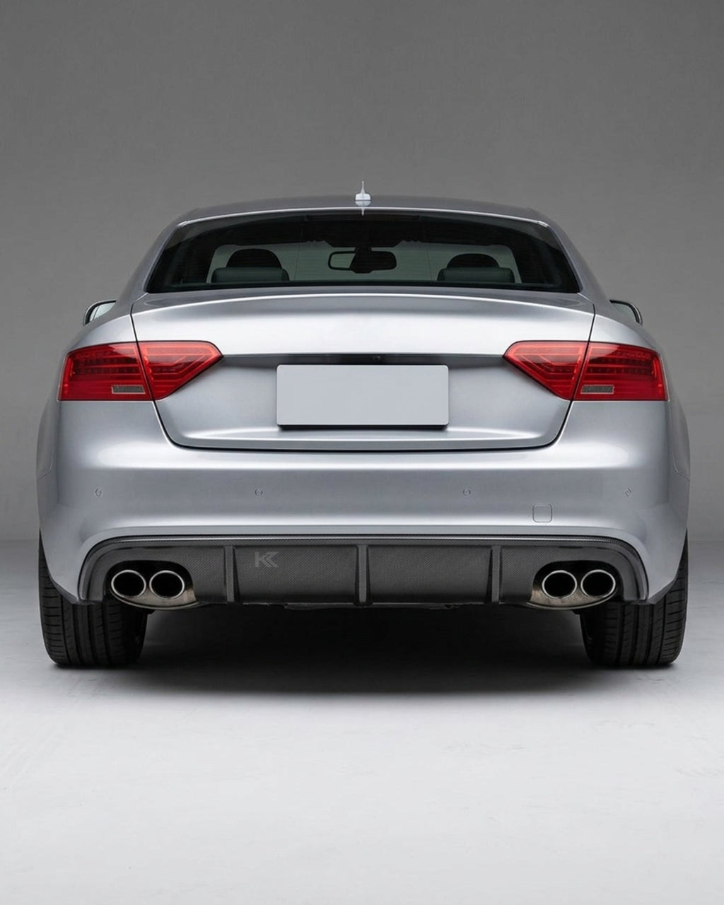 Audi A5 8T / S5 Sportback Coupe Quattro Carbon Fiber Rear Bumper Diffuser Lip 2007 - 2017