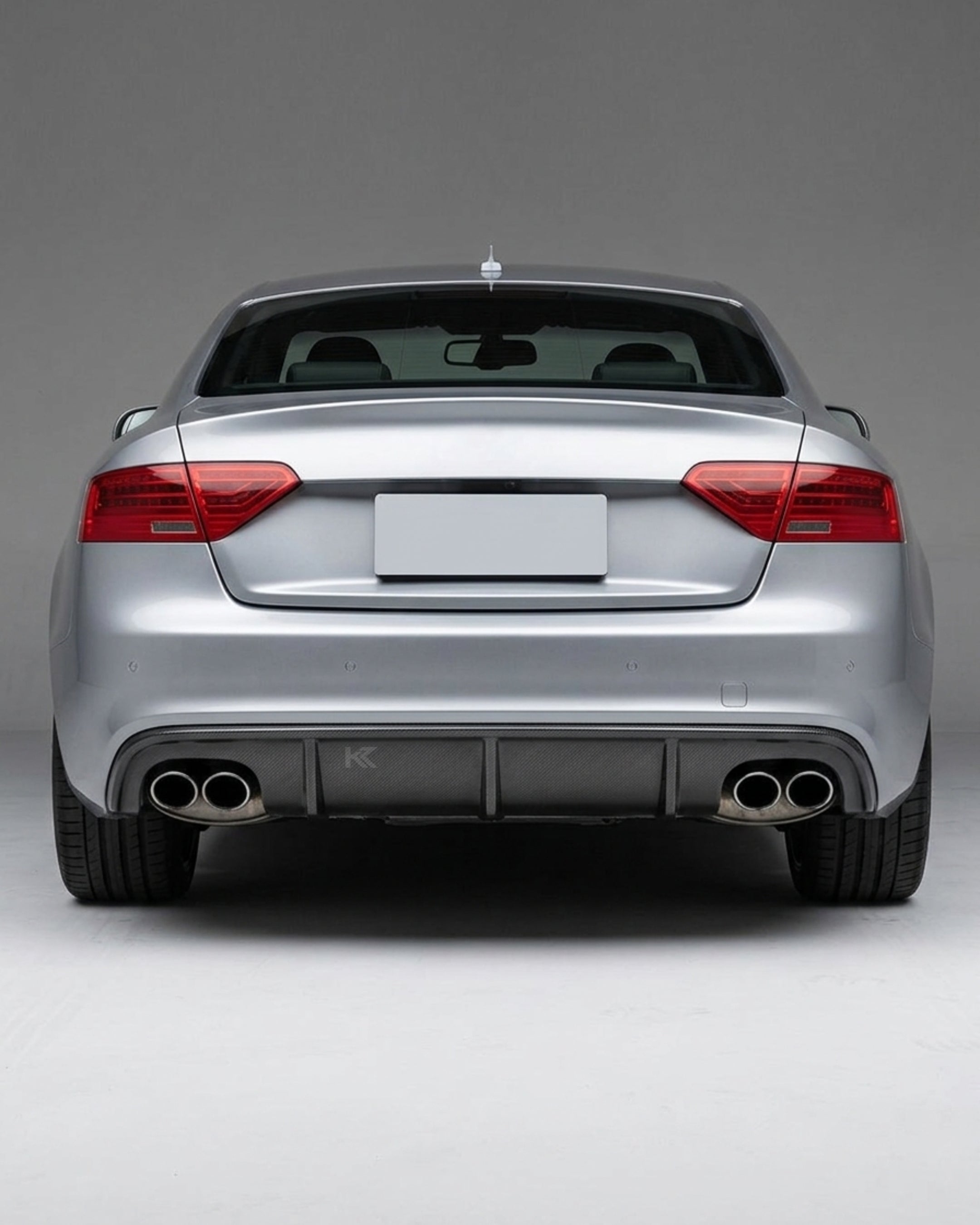 Audi A5 8T / S5 Sportback Coupe Quattro Carbon Fiber Rear Bumper Diffuser Lip 2007 - 2017