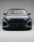 Audi RS3 8Y Sedan Pre-Preg Dry Carbon Fiber Gloss Black Front Bumper Lip 2022 - 2024