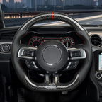 Hydro-Dip Carbon Steering Wheel for Ford Mustang 2015-2023