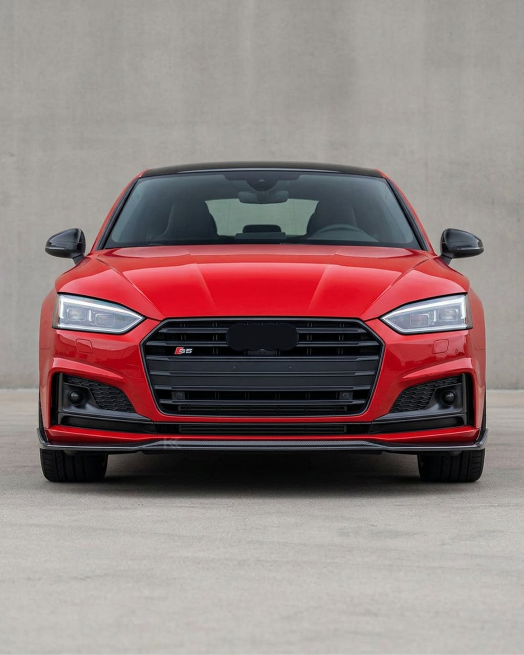 Audi A5 S-Line / S5 B9 Carbon Fiber Front Lip – M-Design Splitter (2017–2019 Coupe & Sportback)