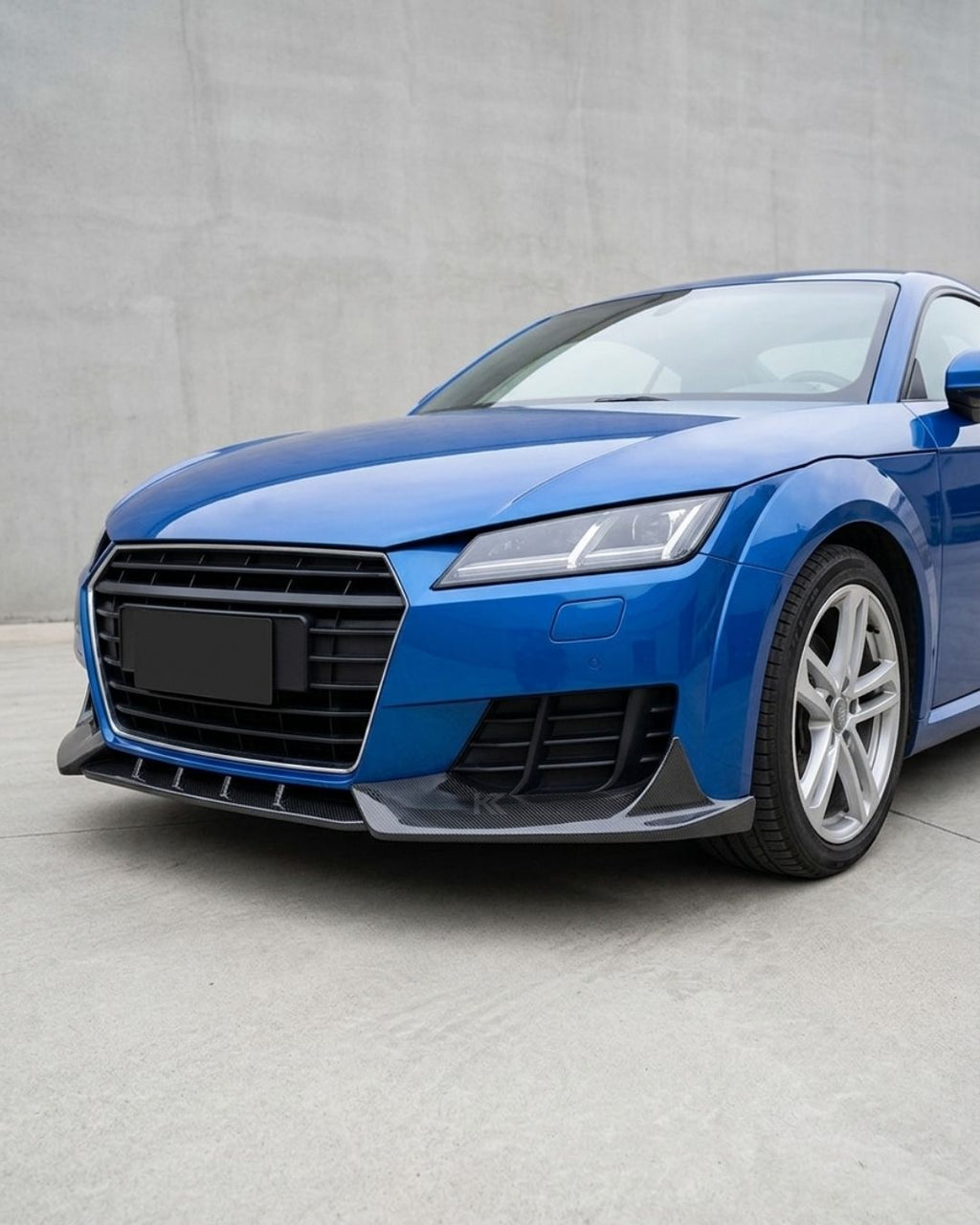 Audi TT MK3 (8S) Carbon Fiber Front Lip – Coupe Splitter (2015–2019)