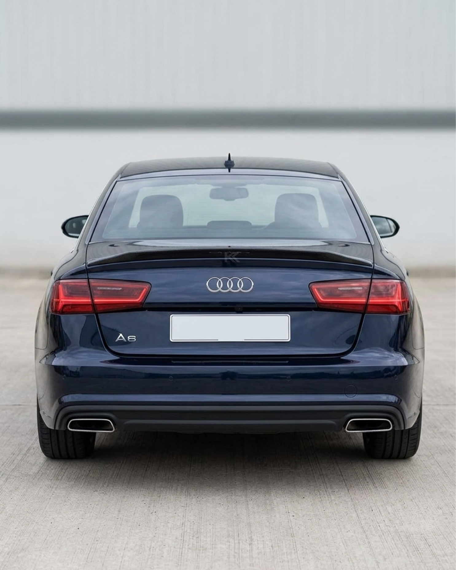 Audi A6 C7 (4G) Carbon Fiber Rear Trunk Spoiler – S-Line Style (2012–2016 Sedan)