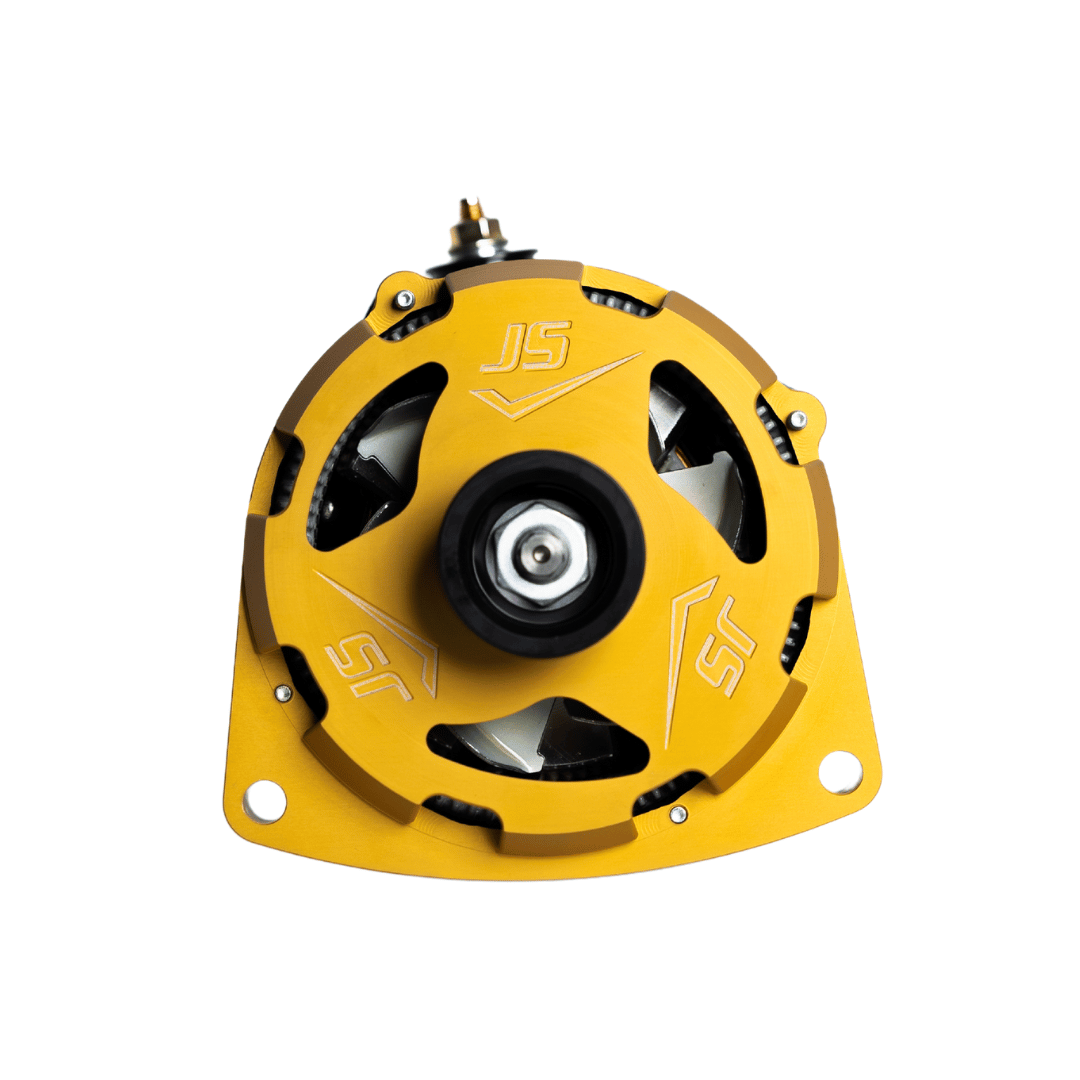 1996-2024 GM Billet High Output Alternator (Gold) by JS Alternators