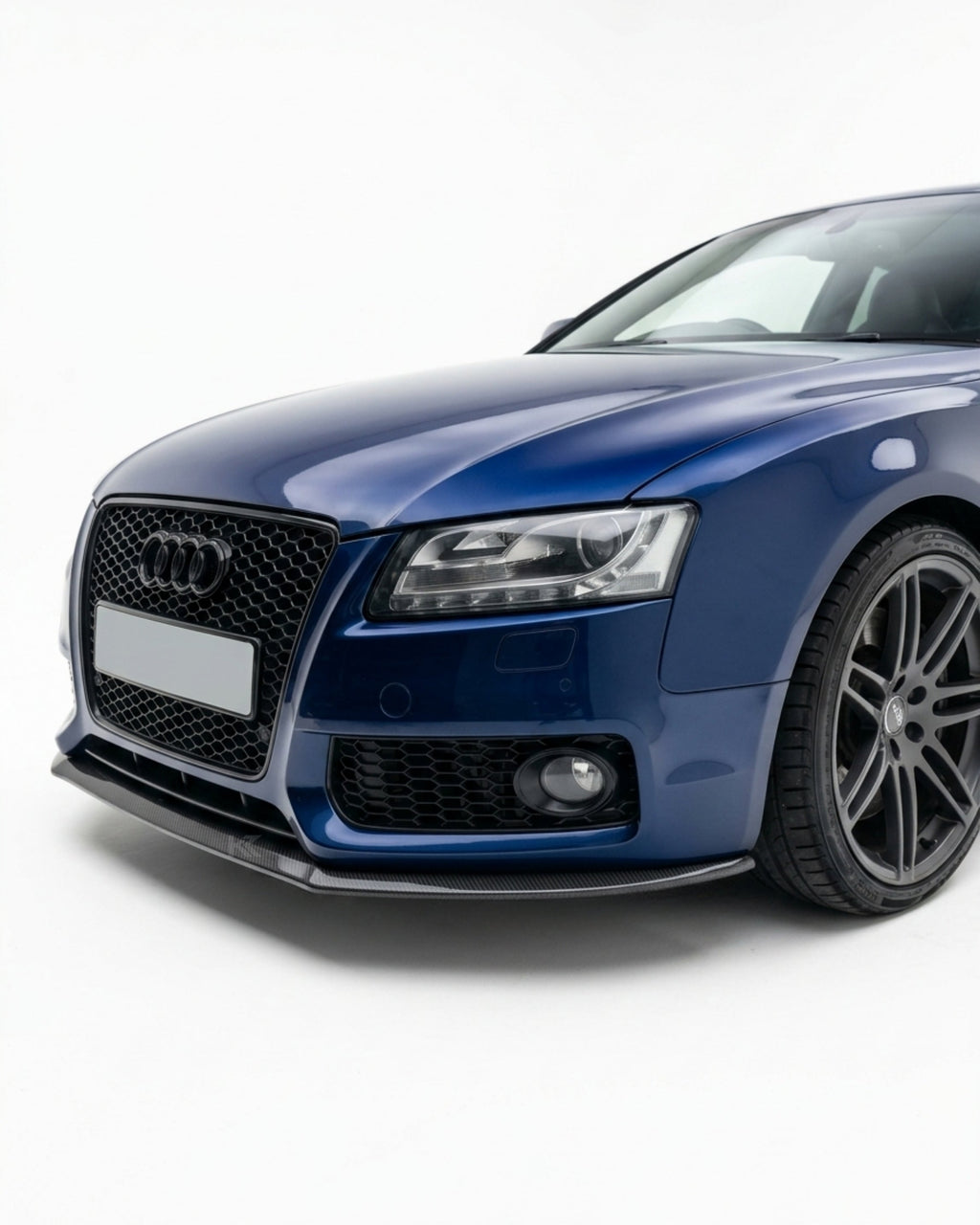 Audi S5 / A5 S-Line B8 Carbon Fiber Front Lip – Prepreg Splitter (2009–2010)