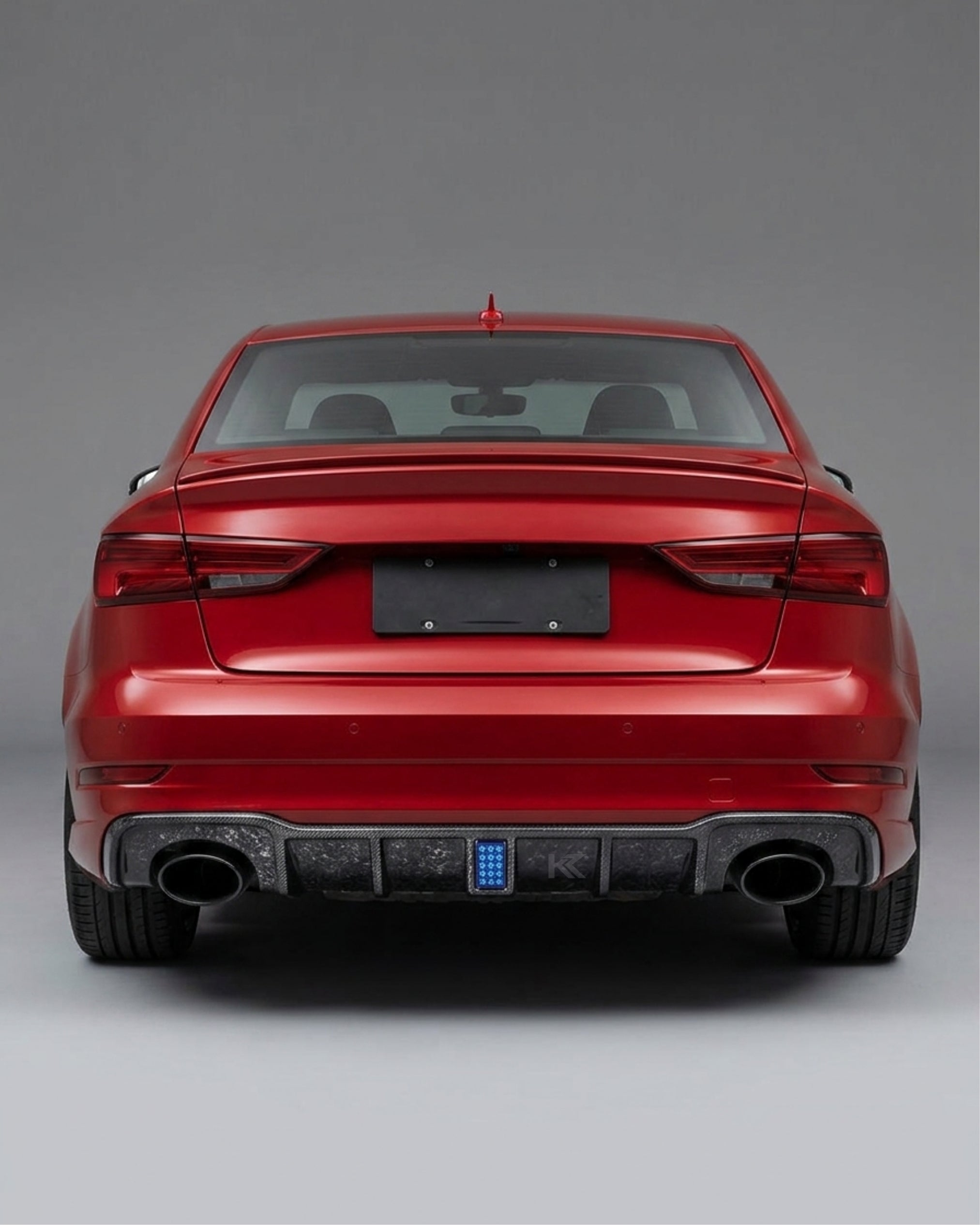 Audi RS3 8V Sedan Carbon Fiber Rear Bumper Lip 2017 - 2019