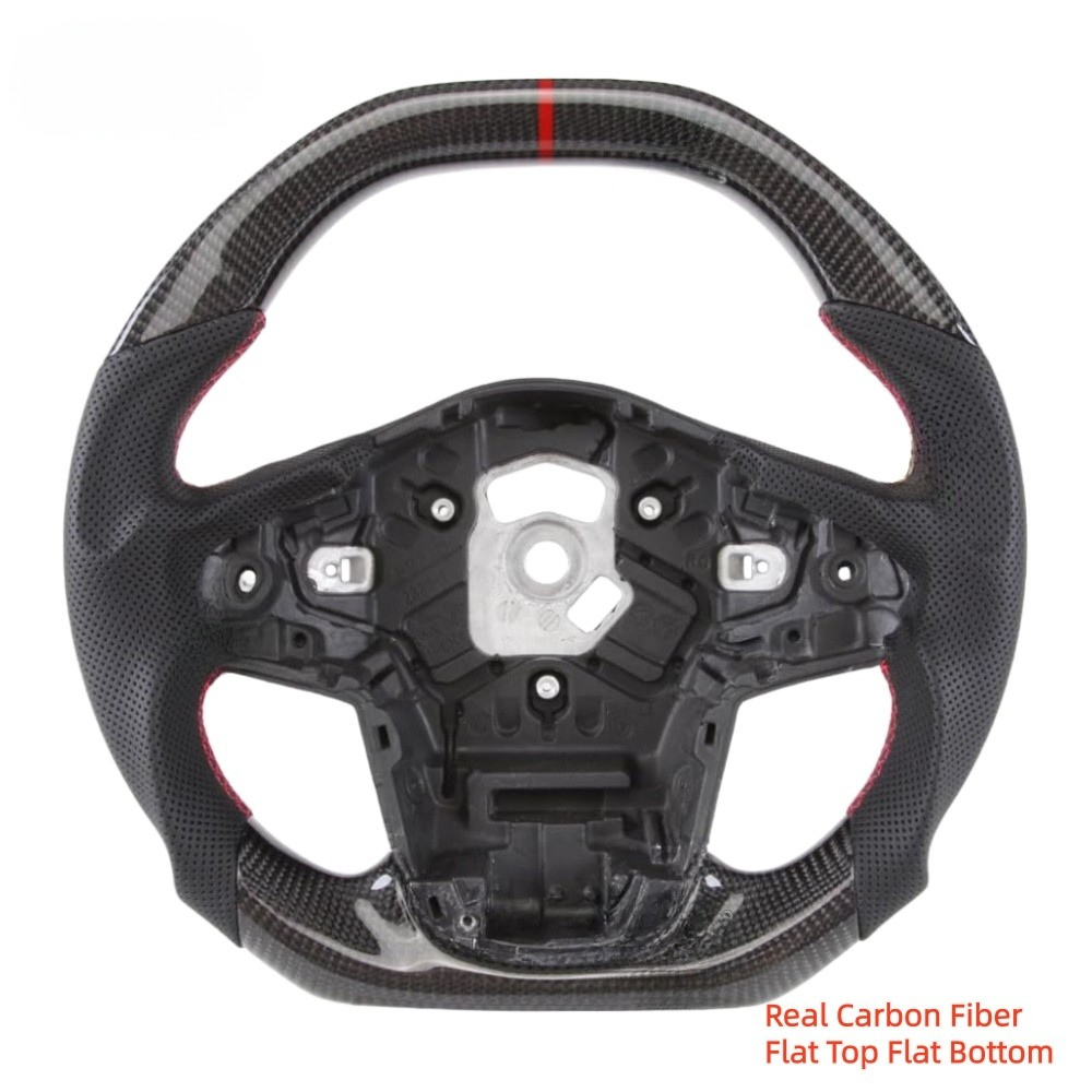 LED Real Carbon Fiber Steering Wheel for Toyota GR Supra A90 MK5 2020+