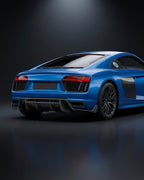 Audi R8 V10 Coupe 4S Gen 2 Dry Carbon Fiber Custom-Style Rear Bumper Lip Diffuser 2016 - 2018