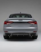 Audi A5 S-Line / S5 B9 Coupe & Sedan Carbon Fiber Gloss Black Rear Bumper Diffuser 2017 - 2019
