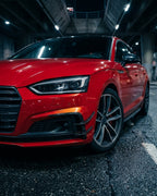 Audi A5 S-Line / S5 B9 Carbon Fiber Front Bumper Canard Fins 2017 - 2019