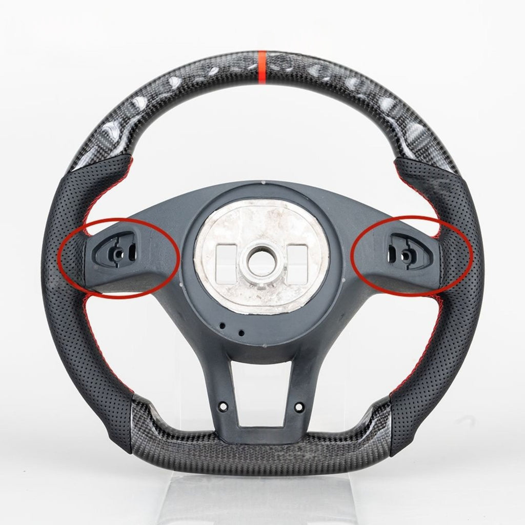 Carbon Fiber Steering Wheel for Mercedes AMG A C E Class