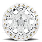 Method MR416 Beadlock 15x7 / 6x5.5 / 74mm Offset / 78.30mm Bore - Machined Clear Coat Wheel