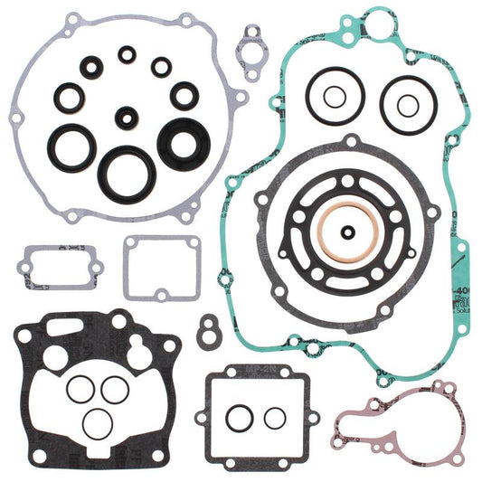 Vertex Gaskets 95-97 Kawasaki KX125 Complete Gasket Kit w/ Oil Seals