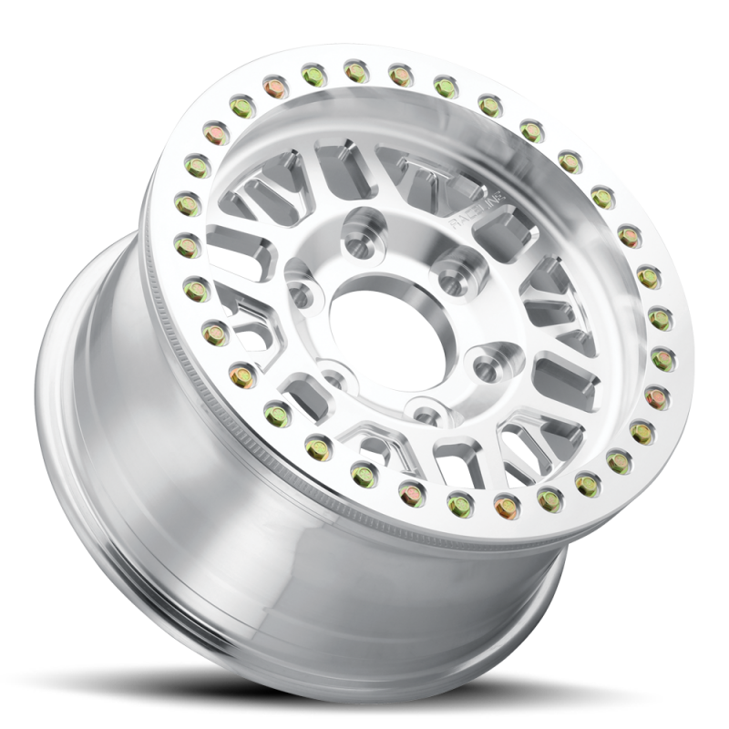 Raceline RT951F Ryno Forged 17x9in / 8x180 BP / -12mm Offset / 130.81mm Bore - Machined Raw