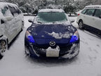 Oracle 10-12 Mazda 3 LED Headlight Halo Kit - UV/Purple