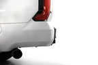 Addictive Desert Designs 2022+ Toyota Tundra Black Label Rr Bumper - Hammer Blk w/ Satin Blk Panels