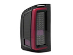 Raxiom 07-13 Chevrolet Silverado 1500 G2 LED Tail Lights- Black Housing- Smoked Lens