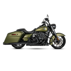 Vance & Hines HD M8 Touring Blackbird 450 Slip-on Exhaust - Wrinkle Black