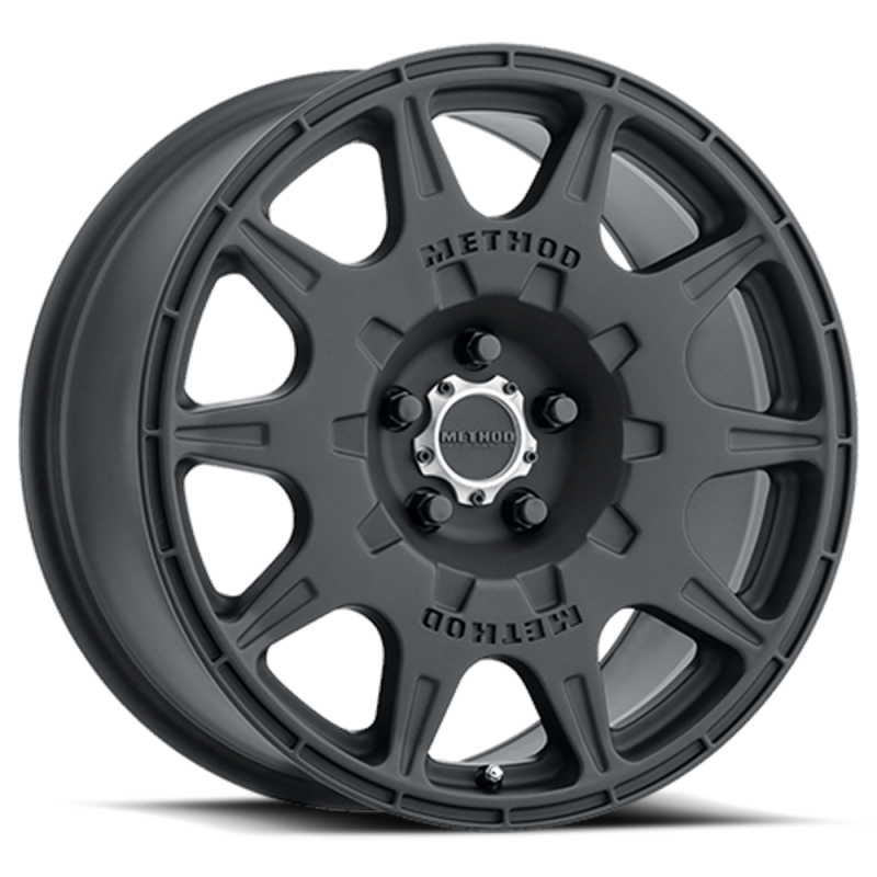 Method MR502 RALLY 17x8 +38mm Offset 5x4.5 67.1mm CB Matte Black Wheel