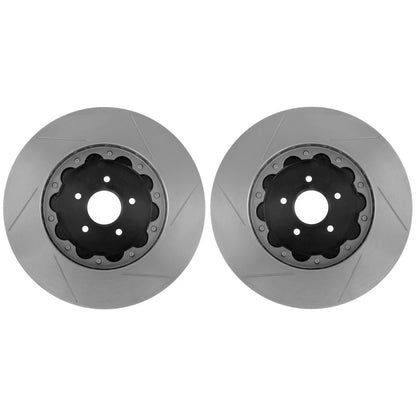 StopTech 03-04 Infiniti G35 Coupe AeroRotor 324x30mm Front Drilled Rotor