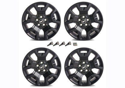 Ford Racing 2021+ Bronco Sport 17in Low Gloss Black Wheel Kit