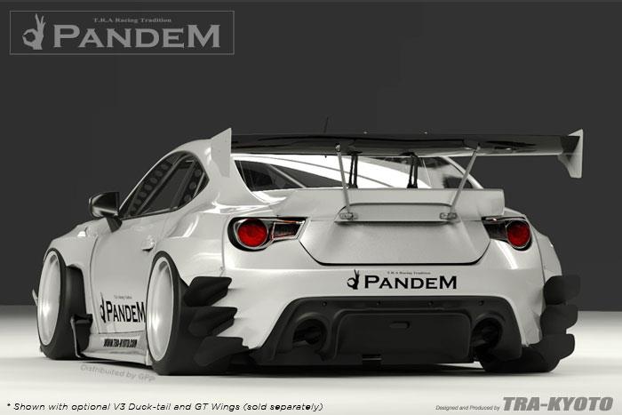 GReddy Scion FR-S Pandem Wide Body V3 Rear Diffuser
