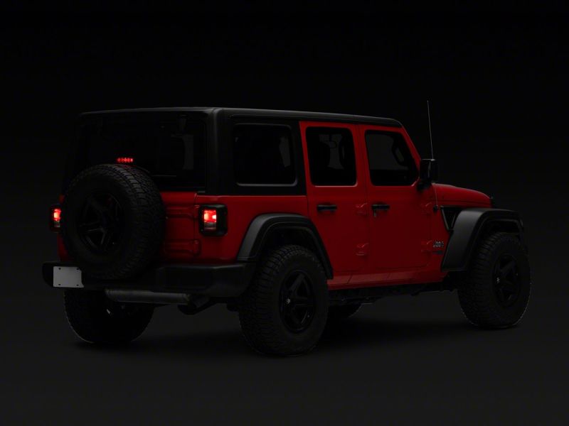 Raxiom 18-23 Jeep Wrangler JL Axial Series LED Third Brake Light- Red