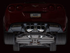 AWE Tuning 05-07 C6 Chevrolet Corvette 6.0L Touring Edition Axle-Back Exhaust w/ Chrome Silver Tips