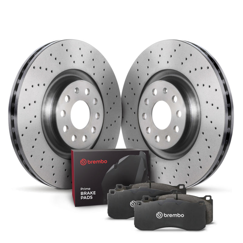 Brembo OE 02-05 Jaguar X-Type Rear Disc Brake Kit