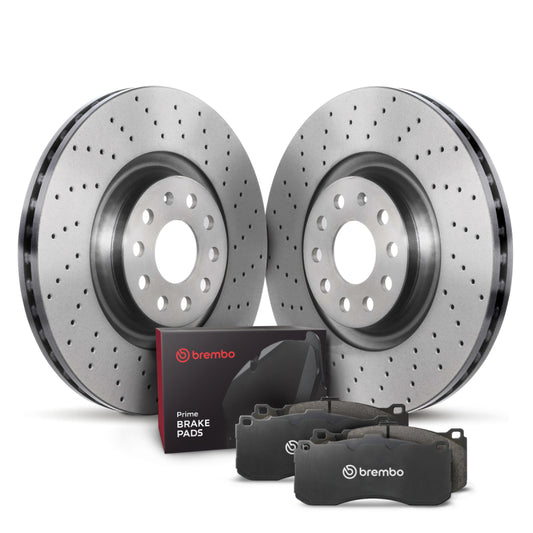 Brembo OE 04-10 BMW X3 Front Disc Brake Kit