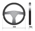 Sparco Steering Wheel L505 Lap 5 Blk/Blk/Blk