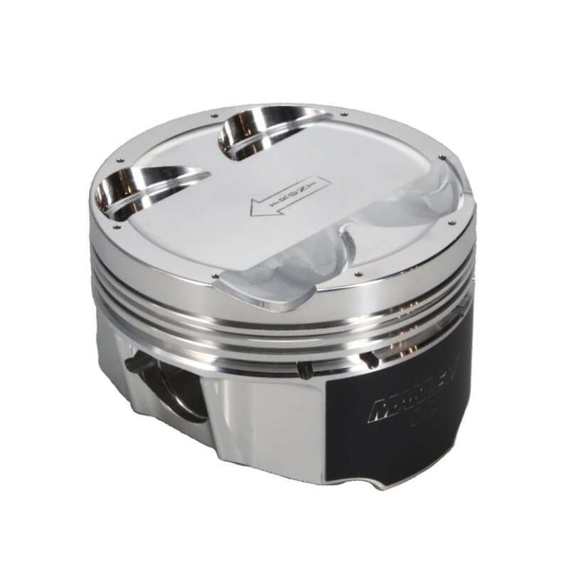 Manley Toyota 2JZGTE 86.5mm Bore +.5mm Oversize -1cc Dome 10:1 CR Piston w/ Rings - Single
