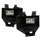 Spyder 17-19 Ford F2540/F350 SD OEM Style LED Fog Lights w/Switch - Clear (FL-FF25017-C)