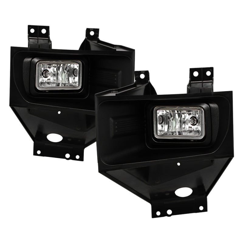 Spyder 17-19 Ford F2540/F350 SD OEM Style LED Fog Lights w/Switch - Clear (FL-FF25017-C)