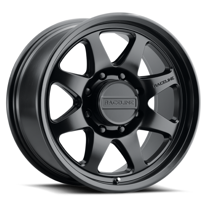 Raceline 962B Maverick 18x9in / 8x170 BP / 18mm Offset / 130.81mm Bore - Satin Black