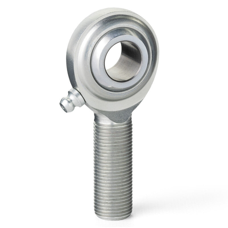 QA1 C Series 2-Pc Rod End - Male/Left Hand - 20mm Bore x M20x1.5 w/Zerk - Carbon Steel