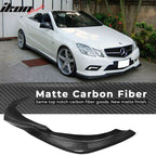 2009-2013 Benz W207 GH Style Front Bumper Lip Carbon Fiber