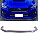2015-2017 Subaru WRX STI CS Style Front Bumper Lip Real Carbon Fiber