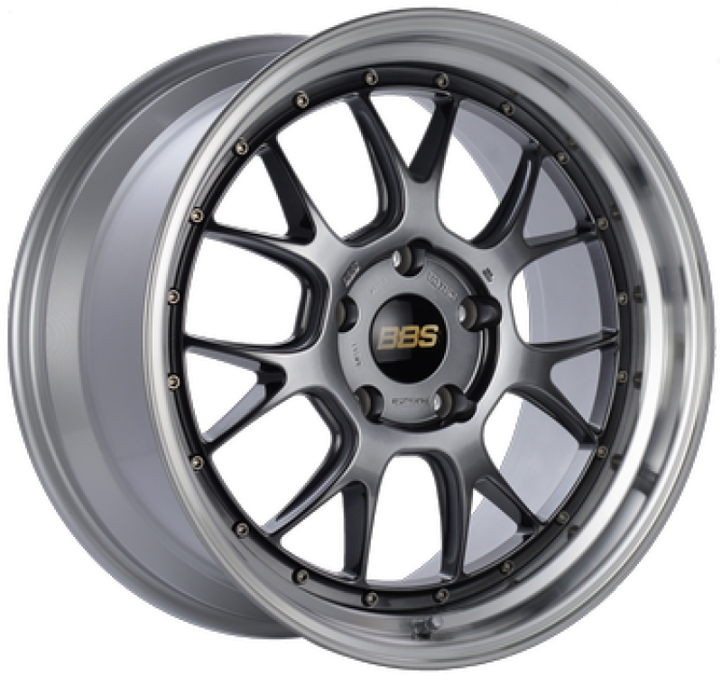 BBS LM-R 20x10 5x112 ET12 Diamond Silver Center / Diamond Cut Lip Wheel -82mm PFS/Clip Required