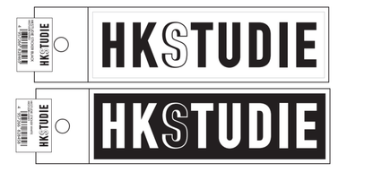 HKS HKSTUDIE Sticker - White