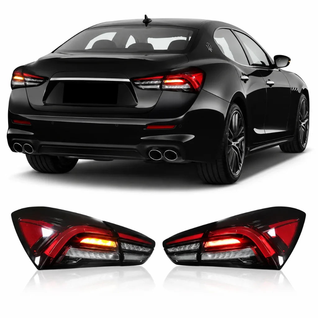 LED Taillights for Maserati Ghibli 2014–2022 Dynamic Rear Light Assembly