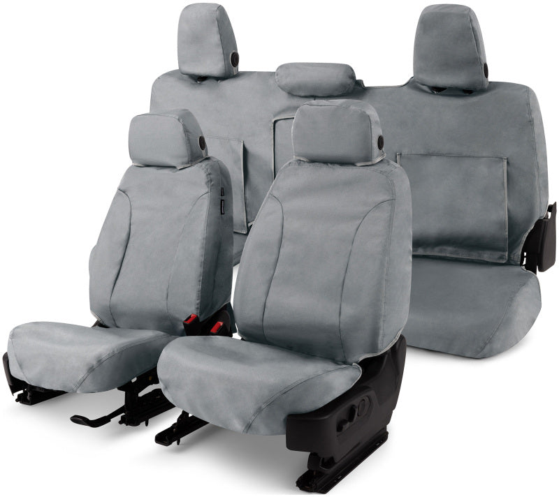Covercraft 10-15 Mercedes-Benz Sprinter Endura Waterproof SeatSaver Custom Frt Row Seat Covers-Grey