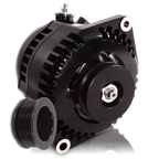170 amp racing alternator for 1963-1985 GM -  BLACK (includes 2 pulleys)