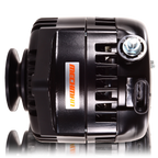 170 amp racing alternator for 1963-1985 GM -  BLACK (includes 2 pulleys)
