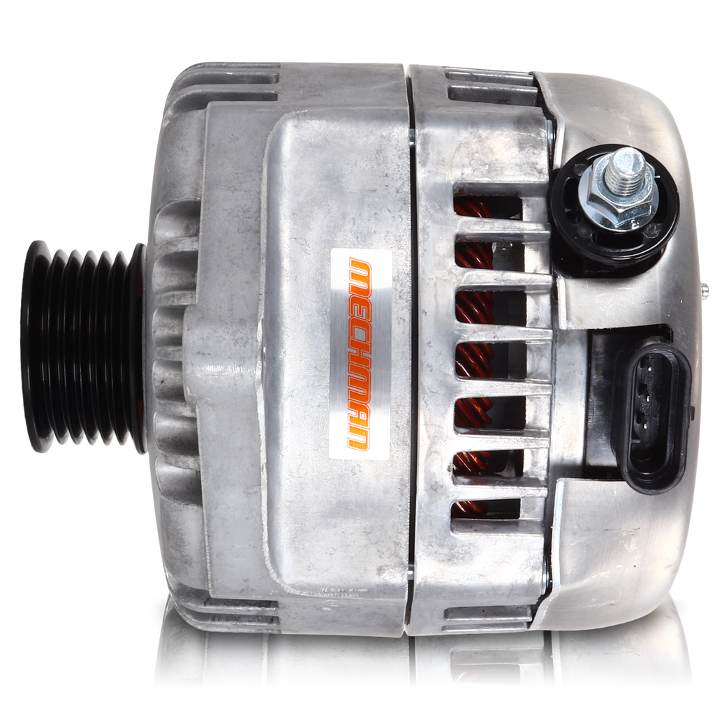 320 amp Racing alternator - Natural Finish