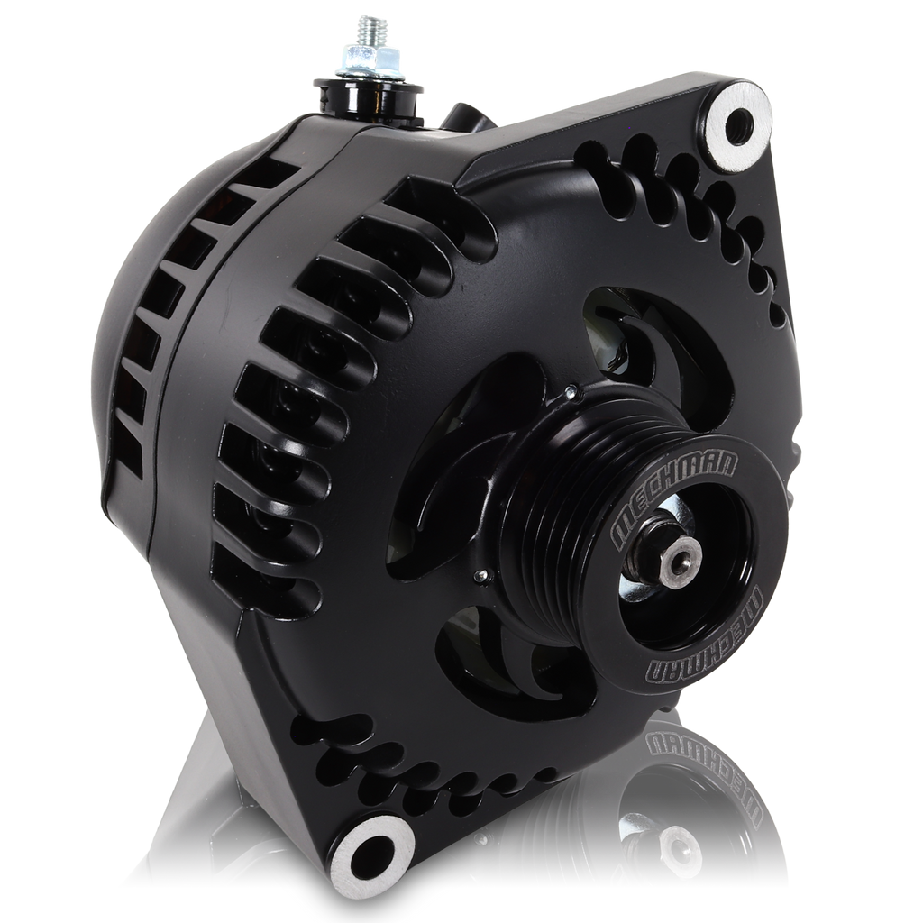 320 amp racing alternator -  BLACK