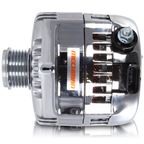 320 amp racing alternator  - Polished