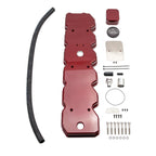 Wehrli 06-18 Cummins WCFab X D&J Precision Billet Valve Cover - Semi-Gloss Black
