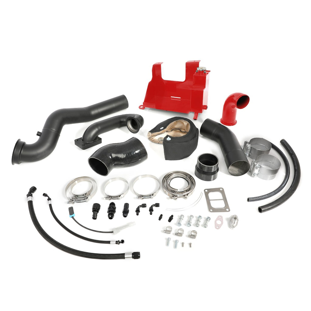 HSP Add a Turbo Kit - No Turbo for 2013-2017 Dodge / Ram Cummins 4th Gen Flag Red